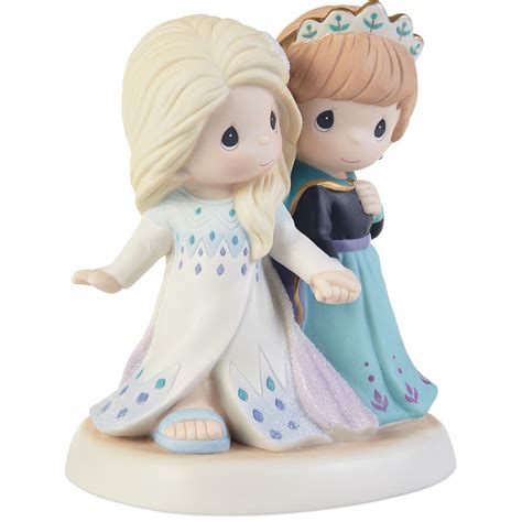 Precious Moments Disney Elsa And Anna Figurine 525 Figurines