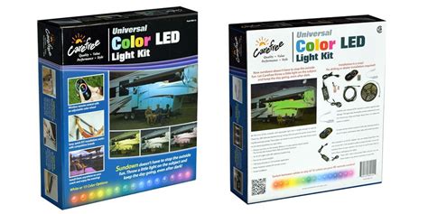 Carefree Sr0112 15 Colors Including White Color Led Universal Rv Awning