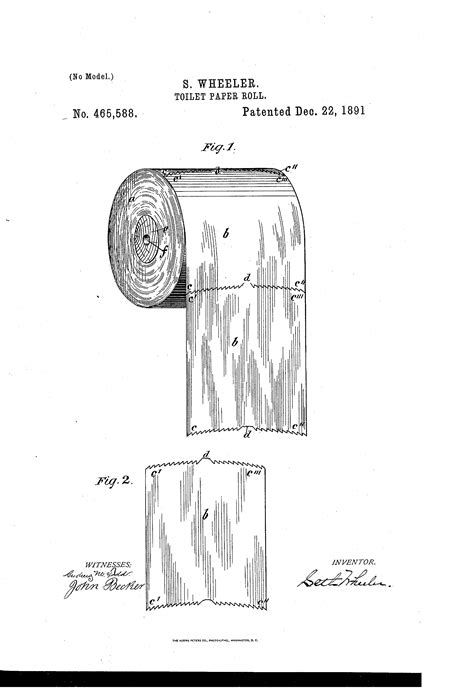 Download toilet paper png images transparent gallery. Patent US465588 - Toilet-paper roll - Google Patents