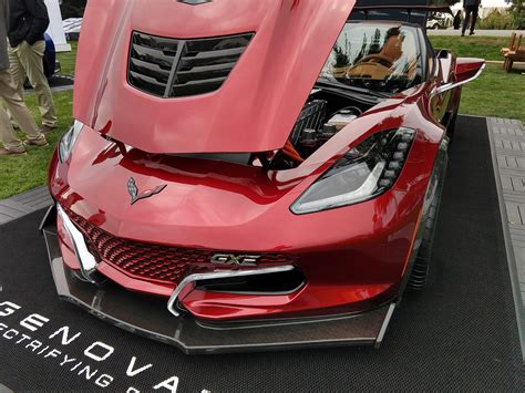 Electric Corvette Genovation Gxe Shown At The Quail Corvetteforum