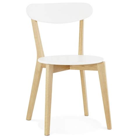 Chaise de bureau modèle pp52 par recevez votre dose design hebdomadaire ! Chaise design style scandinave SCANDI en bois (blanc)