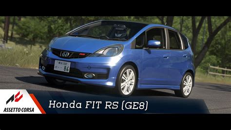 Assetto Corsa Honda Fit Rs Ge Youtube