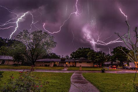 Lightning Storm In Texas Photograph By Don Champlin Pixels