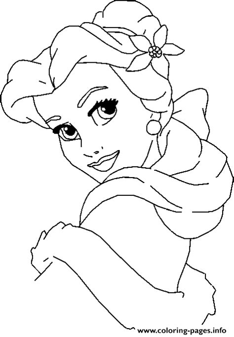 This is princess coloring pages printable disney princess coloring pages free printable image. Pretty Belle Disney Princess S6e22 Coloring Pages Printable