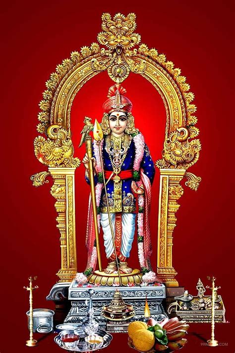 Thiruchendur Murugan Señor Muruga Palani Dios Fondo De Pantalla De