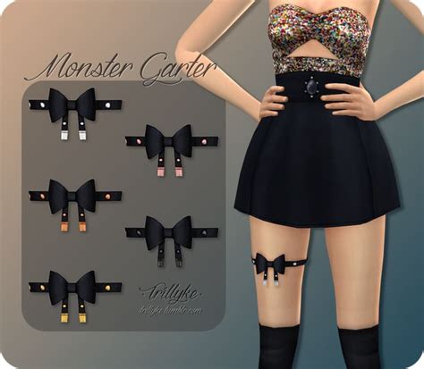 Monster Garter Trillyke On Patreon Sims 4 Maxis Match Sims