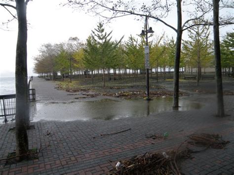 The Morning After Sandy Hobokens Waterfront Parks Fund For A Better