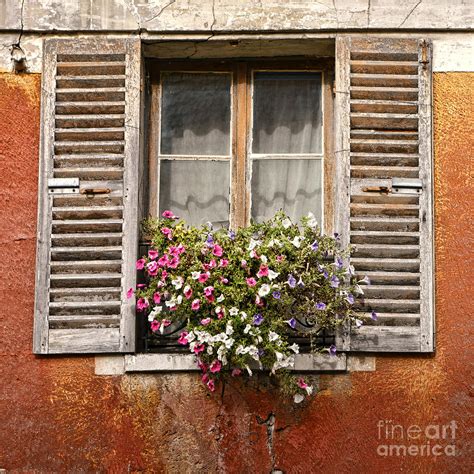 An Old French Window Photograph By Olivier Le Queinec Fine Art America