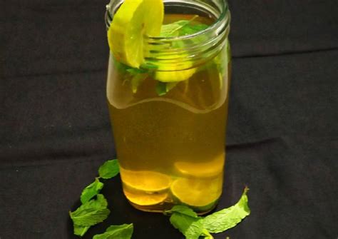 Green Tea Detox Water Recipe By Er Amrita Shrivastava Cookpad