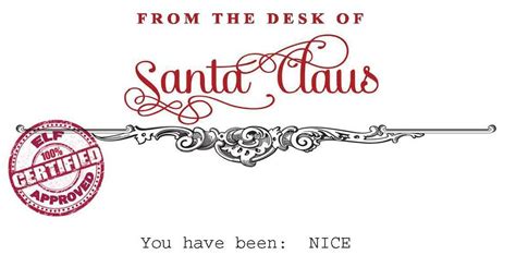 Letters From Santa — Strangersweknow