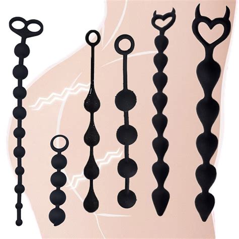 Anal Beads Silicone Stimulator Balls Toys Butt Plug Adults Sex Toys For Womans Prostate Massager