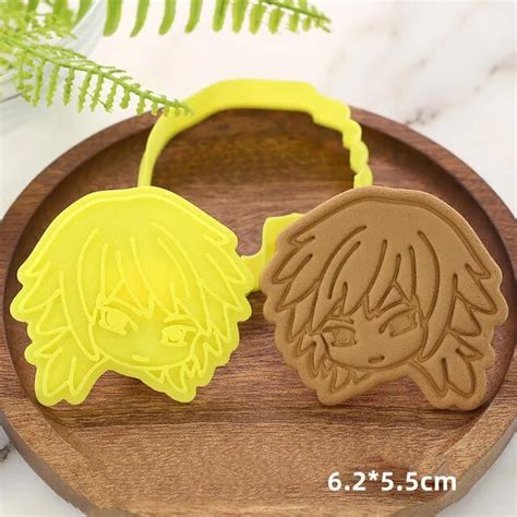 Anime Demon Slayer Cookie Mold Kawaii Kamado Tanjirou Nezuko 3d Plastic