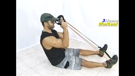 Forearms Exercise With The Resistance Band Youtube