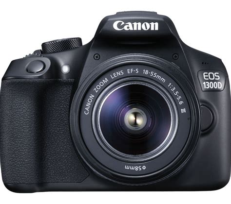 Buy Canon Eos 1300d Dslr Camera With Ef S 18 55 Mm F35 56 Iii Lens