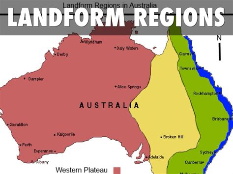 Australias Major Landform Regions By Sarina Wilson