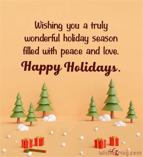 140 Happy Holiday Wishes Messages And Quotes 2022