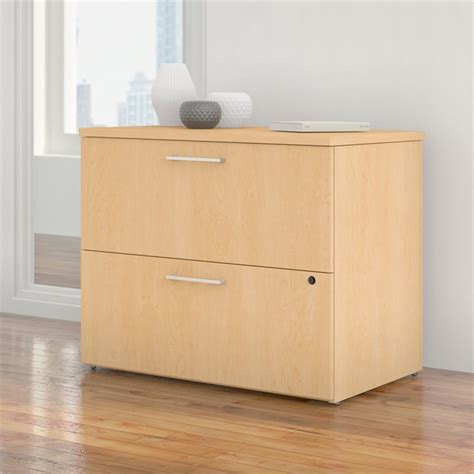 It offers a large storage space with two standard drawers and a single. 400 Series 2 Drawer Lateral File Cabinet in Natural Maple ...