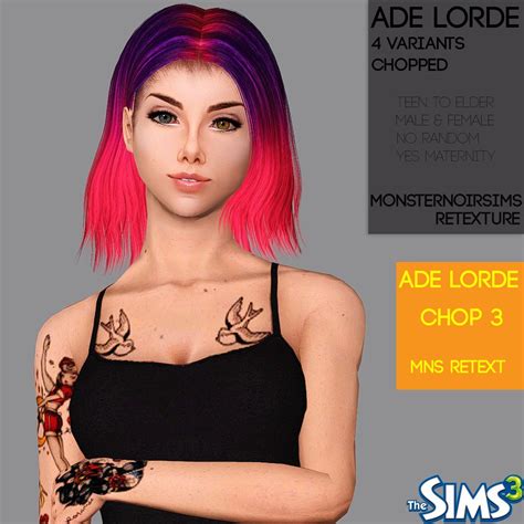 Lana Cc Finds Sims Sims 3 Lorde