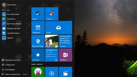 Cómo Personalizar El Botón De Inicio En Windows 10 Tecnología
