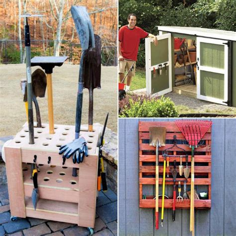 Easy Diy Garden Tool Storage Ideas Its Overflowing