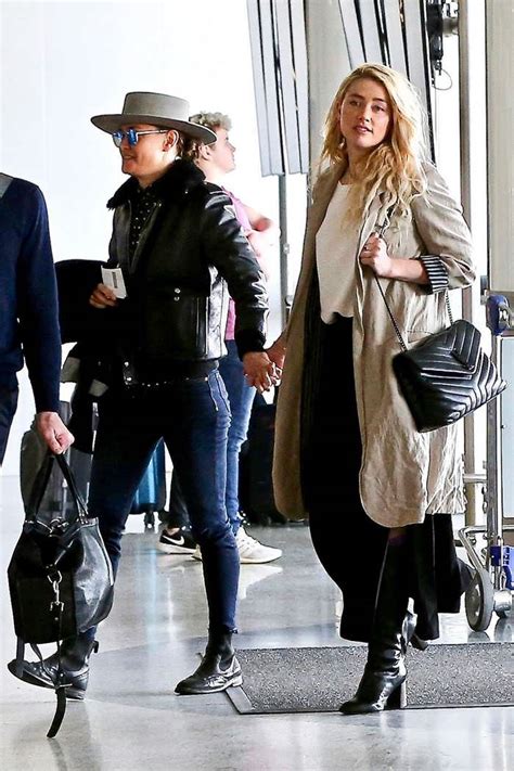 Amber Heard With Girlfriend at LAX Airport in LA