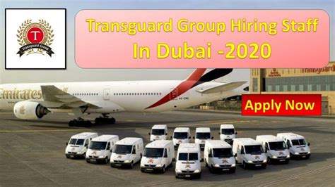 Transguard Group Hiring Staff In Dubai 2020 Youtube