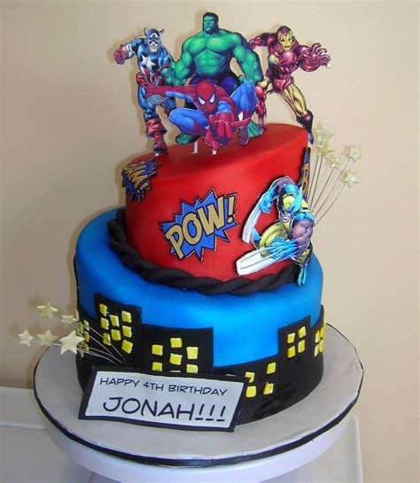 I was very excited to play with my new edible printer 50 most beautiful looking avengers cake design that you can make or get it made on the coming birthday. Marvel Comics Cake - Superhero cake! I was very excited to ...