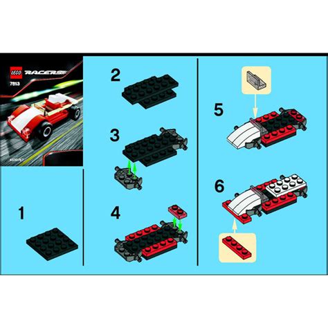 Lego Track Racer Instructions Brick Owl Lego March