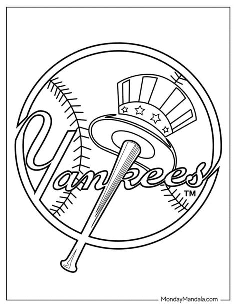 Mlb Teams Coloring Pages