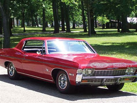 1968 Chevrolet Impala Custom Sport Coupe Collector Cars Of Fort