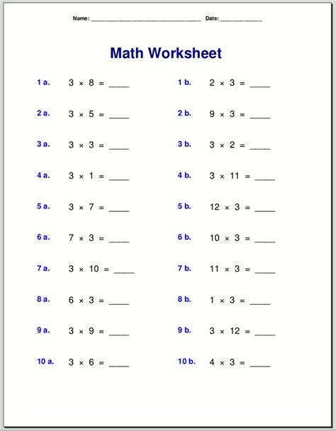 Printable 1 12 Times Tables Printable Times Tables Times Table Chart