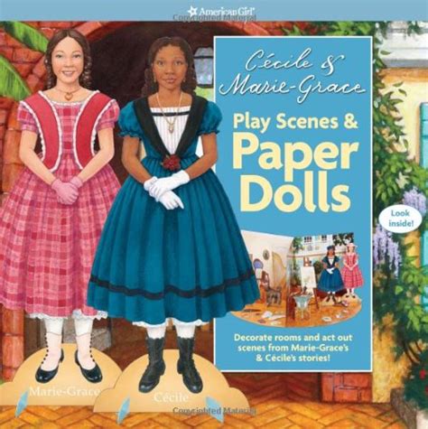 Cecile And Marie Grace Play Scenes And Paper Dolls American Girl