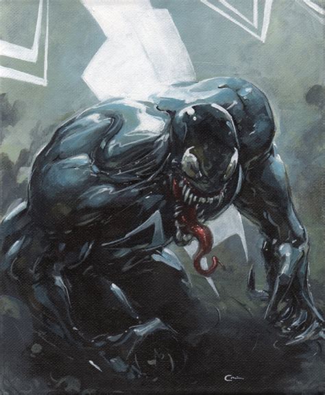 Venom By Clayton Crain In Nathan Stacy S Clayton Crain Comic Art Gallery Room