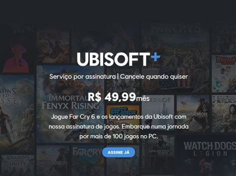 Serviço De Assinatura De Games Ubisoft Chega Ao Brasil Veja Jogos