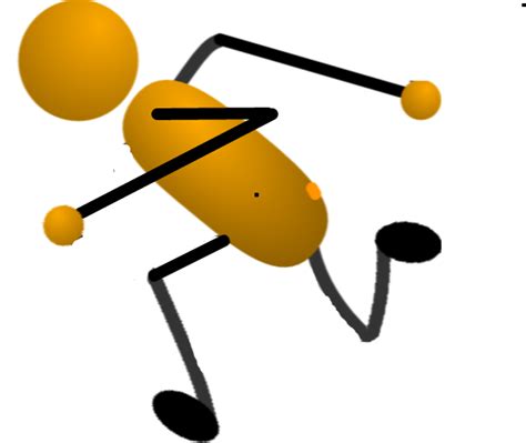 Stick Figure Running Transparent Png Png Mart