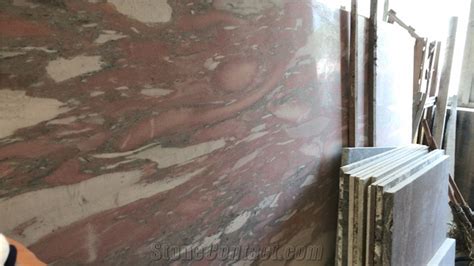 Norwegian Rose Marble Big Slabs From China