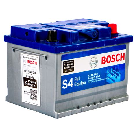 Batería Para Carro Bosch Modelo S4 42 45 Fe Ferrisariatoferrisariato