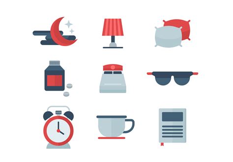 Sleeping Flat Icons 157616 Vector Art At Vecteezy