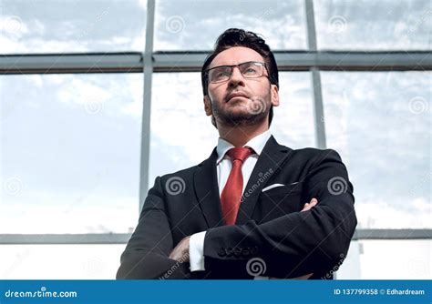 Confident Business Man Stock Photo Image Of Looking 137799358