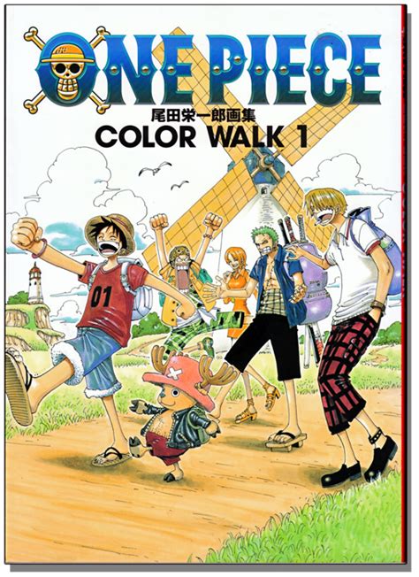 One Piece Color Walk 1 Official Art Book Anime Books