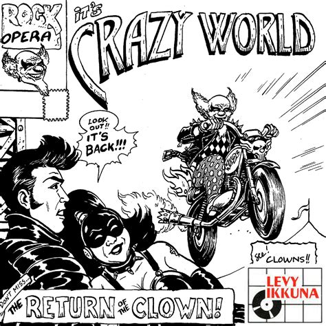 Crazy World The Return Of The Clown Cd Proge Levyikkuna Français