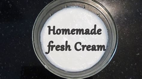 Homemade Fresh Cream 2017 How To Make Fresh Cream From Milk Fresh