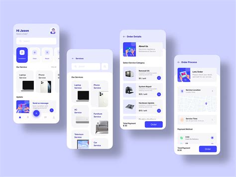 Service Booking App Design Search By Muzli