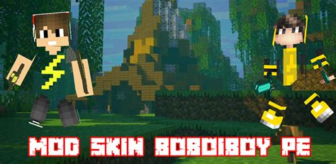 Mod Skin Boboiboy Minecraft Pe Latest Version For Android Download Apk