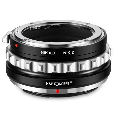 kandf concept g af s mount lens to nikon z6 z7 camera lens adapter kentfaith