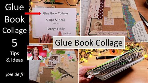 Glue Book Collage 5 Tips And Ideas How To Collage Easily YouTube