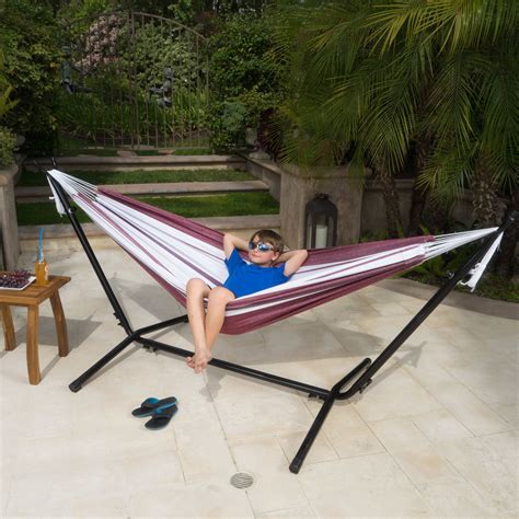 Haywood Outdoor Portable Hammock With Stand Portable Hammock Outdoor