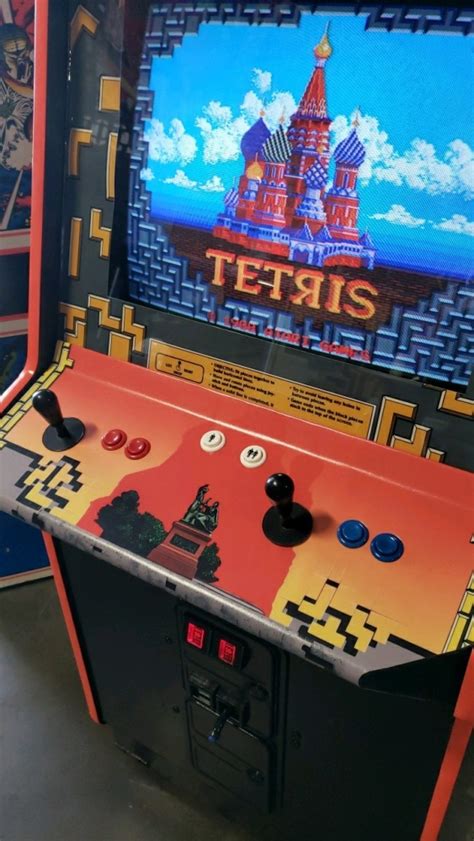 Tetris Classic Atari Upright Arcade Game 25 Crt Monitor 7