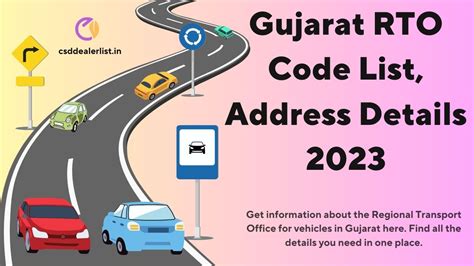 Gujarat Rto Registration Code Number List Gujarat Rto Code List Pdf