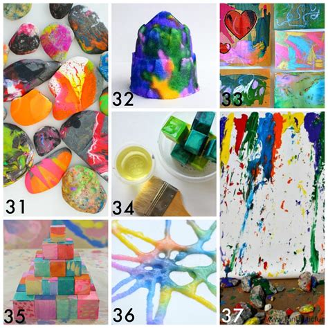 50 Easy Process Art Activities For Kids